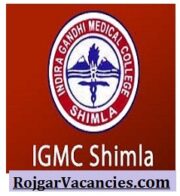 IGMC Shimla Recruitment