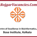 Bose Institute Recruitment