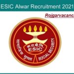 ESIC Alwar Recruitment