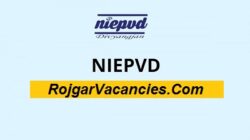 NIEPVD Recruitment