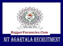 NIT Agartala Recruitment