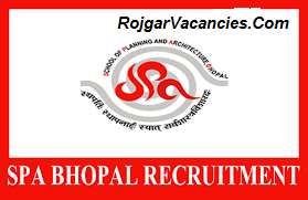 SPA Bhopal Recruitment