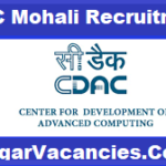 CDAC Mohali Recruitment