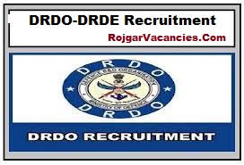 DRDO-DRDE Recruitment