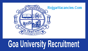 Goa University Recruitment