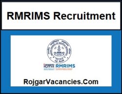 RMRIMS Recruitment