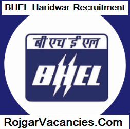 BHEL Haridwar Recruitment