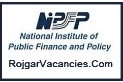 NIPFP Recruitment