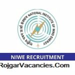 NIWE Recruitment