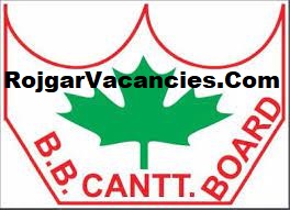 Badami Bagh Cantonment Srinagar Recruitment