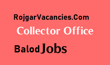 Collector Office Balod Recruitment