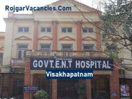 Govt ENT Hospital Visakhapatnam Recruitment