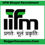 IIFM Bhopal Recruitment
