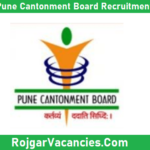 Pune Cantonment Board Recruitment