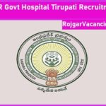 SVRR Govt Hospital Tirupati Recruitment