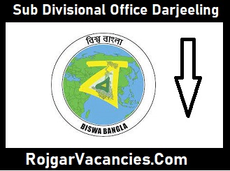 Sub Divisional Office Darjeeling Recruitment