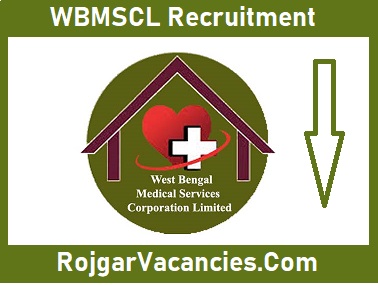 WBMSCL Recruitment