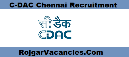 C-DAC Chennai Recruitment