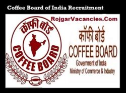 Coffee Board of India Recruitment