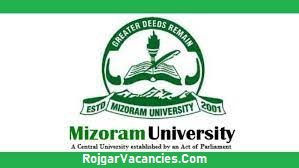 Mizoram University MZU Recruitment