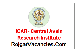 ICAR Central Avian Research Recruitment