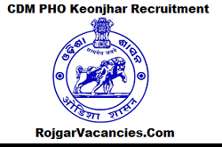 CDM PHO Keonjhar Recruitment