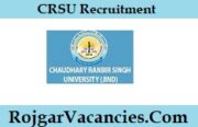 CRSU Recruitment