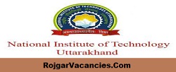 NIT Uttarakhand Recruitment