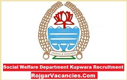 Social Welfare Department Kupwara Recruitment