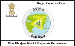 Uttar Dinajpur District Magistrate Recruitment