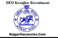 DEO Keonjhar Recruitment
