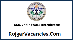 Govt Medical College (GMC) Chhindwara Recruitment