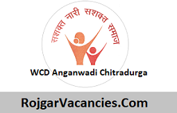 WCD Anganwadi Chitradurga Recruitment
