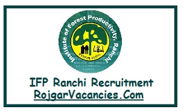 IFP Ranchi Recruitment