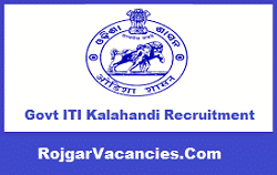 Govt ITI Kalahandi Recruitment
