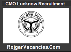 CMO Lucknow Recruitment