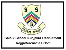 Sainik School Kunjpura Recruitment